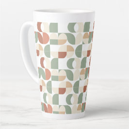 Mitte des Jahrhunderts Geometrisch Milchtasse