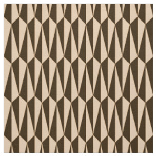 Mitte des Jahrhunderts geometrisch, Schokolade und Stoff