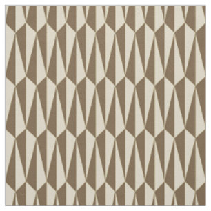 Mitte des Jahrhunderts geometrisch, Taupe und Stoff