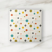 Mitte des Jahrhunderts moderne atomare geometrisch