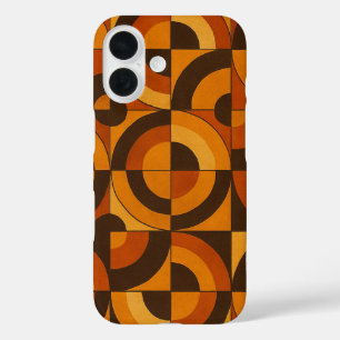 Mitte des Jahrhunderts moderne geometrische abstra iPhone 16 Hülle