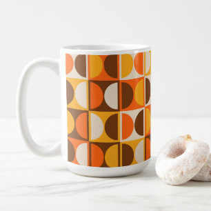 Mitte des Jahrhunderts moderne geometrische abstra Kaffeetasse