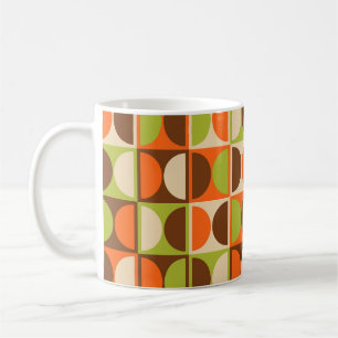Mitte-des-Jahrhunderts Moderne Geometrische Abstra Kaffeetasse