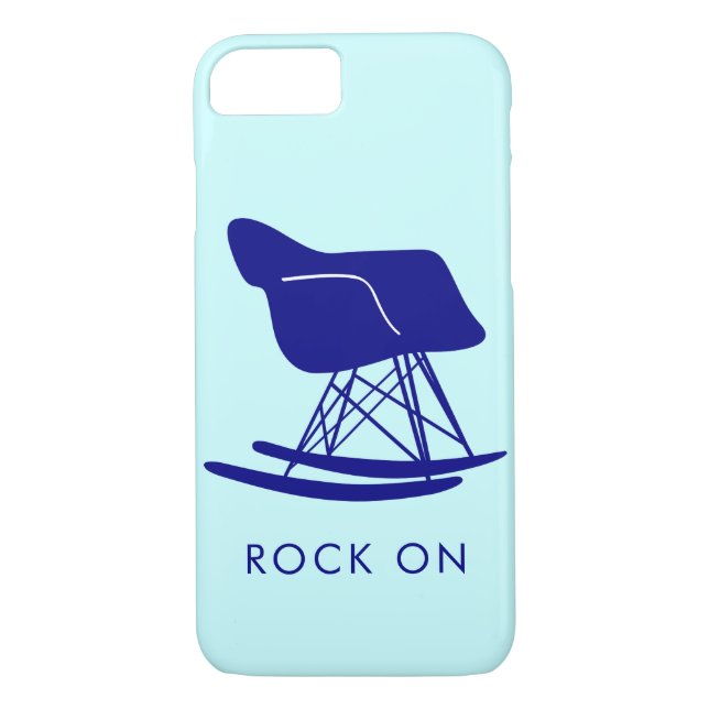 Mitte des Jahrhunderts moderner Eames Case-Mate iPhone Hülle (Rückseite)