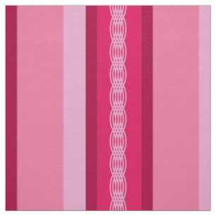 Mitte des Jahrhundertsmarkisenstreifen - Rosa und Stoff