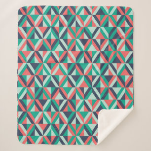 Mitte- des Jahrhundertsmodernes geometrisches Sherpadecke