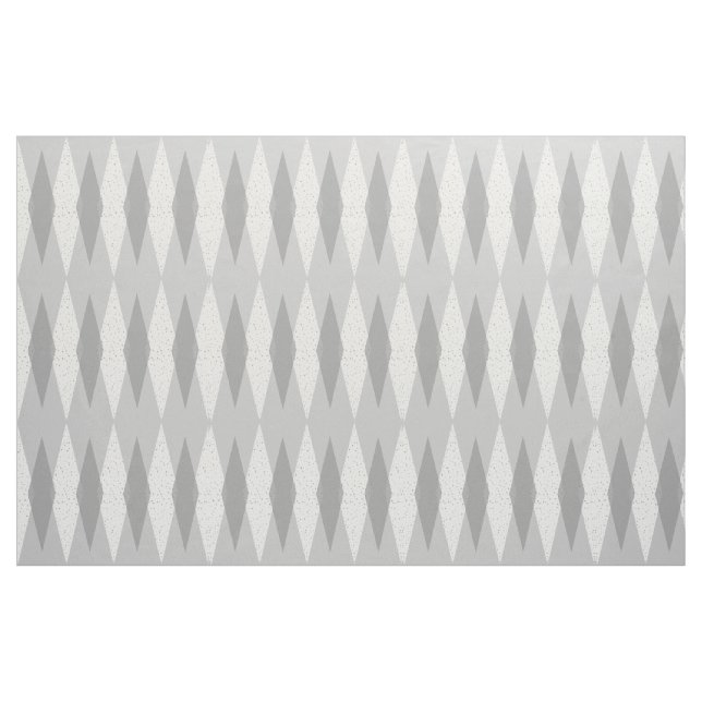 Mitte- des Jahrhundertsmodernes graues Stoff (Fat Quarter (45,7 x 55,9 cm))