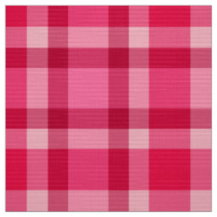 Mitte- des Jahrhundertsmodernes kariertes - Rosa Stoff