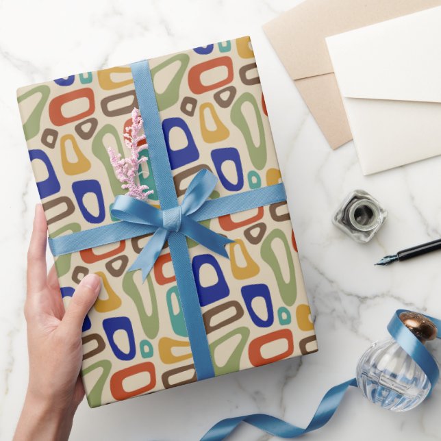 Mitte Jahrhundert Geschenkpapier (Schenken)