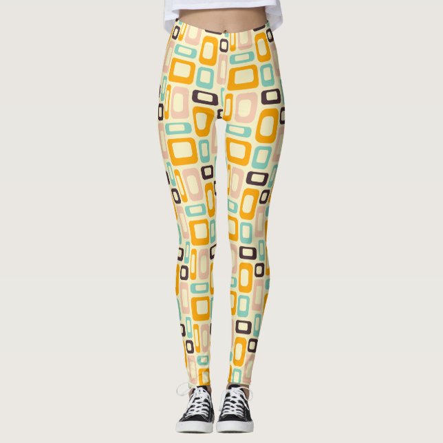 Mitte Jahrhundert Leggings (Vorderseite)