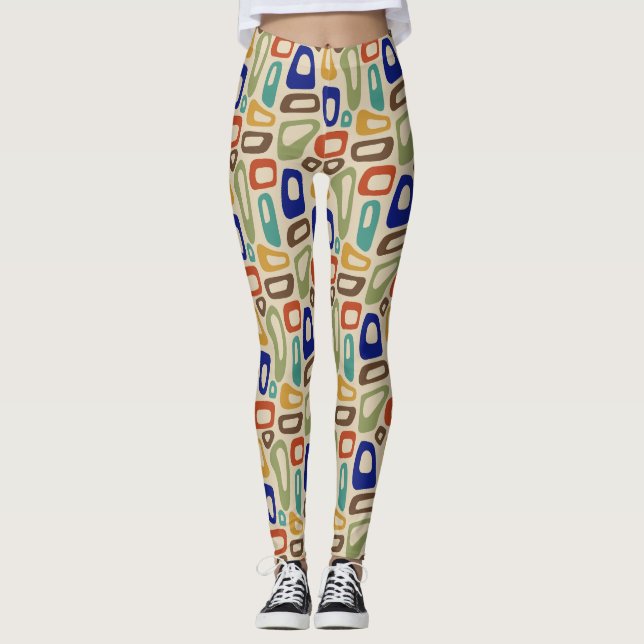 Mitte Jahrhundert Leggings (Vorderseite)