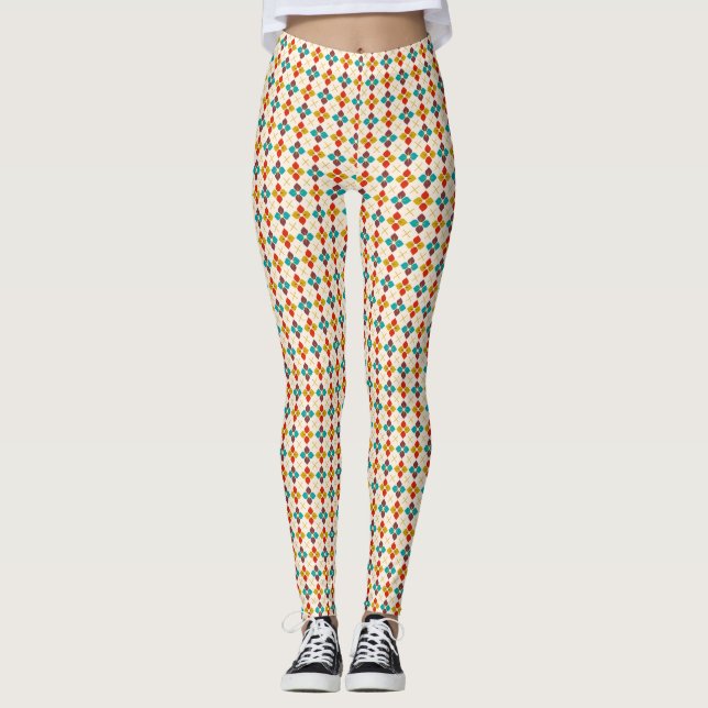 Mitte Jahrhundert Leggings (Vorderseite)