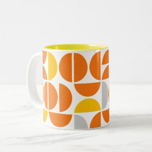 Mitte Jahrhundert Sonnenklippen Zweifarbige Tasse