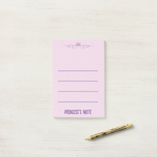 Mitteilung der Prinzessin Post-it Klebezettel
