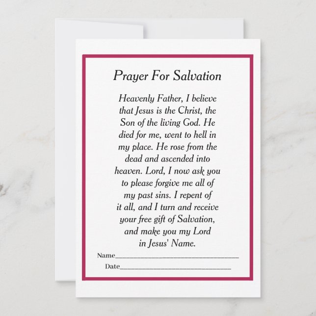 Mitteilungskarte (Rückseite)