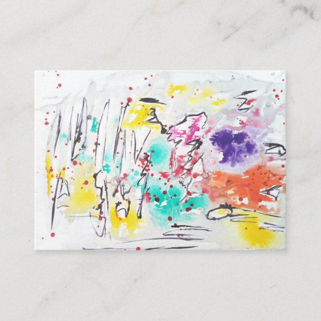 Mitteilungskarte (Vorderseite)