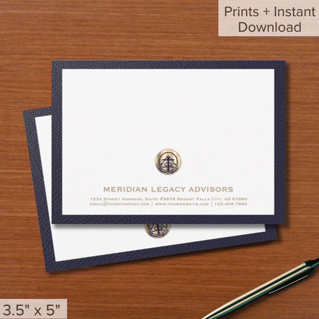 Mitteilungskarten für das berufliche Logo (Professional Gold Logo Business Cards Print and Digital Download Formats)
