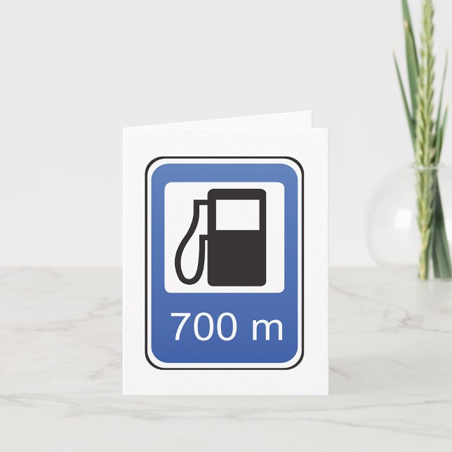 Mitteilungskarten für die Kennzeichnung von Tankst (Von Creator hochgeladen)