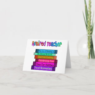 Mitteilungskarten für müde Lehrer