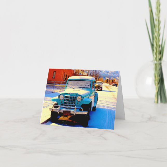 Mitteilungskarten "Salida, CO Morning" (Vorderseite)