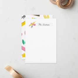 Mitteilungskarten-Stationery-Stift Mitteilungskarte