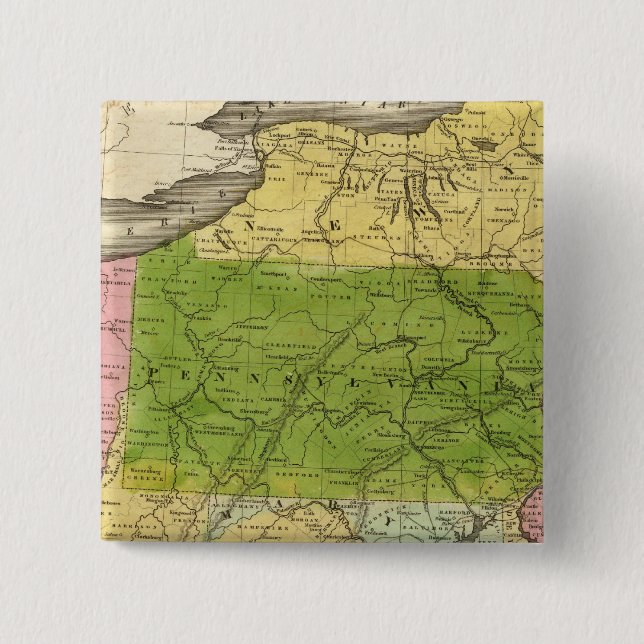 Mittel-Staaten 2 Button (Vorderseite)