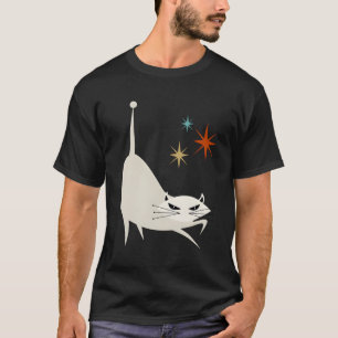 Mittelalter Atomzeitalter Weltraum Modernität T-Shirt