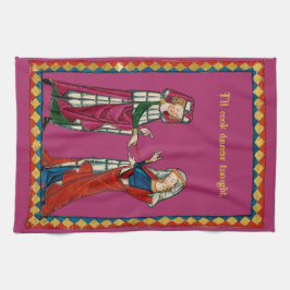 Mittelalter Geschirrtuch