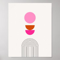 Mittelalter Moderne 04 Rosa Sonne und Regenbogenbo