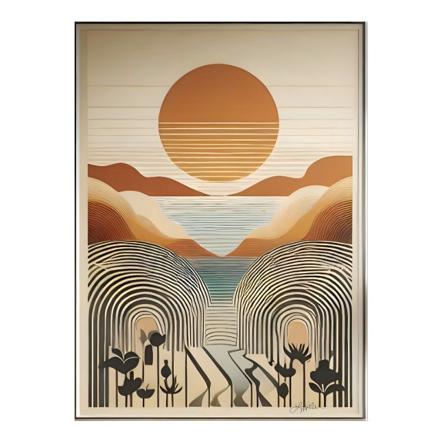 Mittelalter Moderne Kunst, Dichtung und Musik Fotodruck (Vorne)