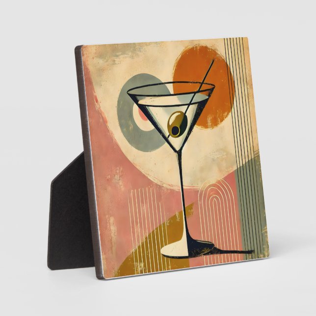 Mittelalter Moderne Kunst Martini Fotoplatte (Vorderseite)