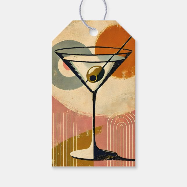 Mittelalter Moderne Kunst Martini Geschenkanhänger (Vorderseite)