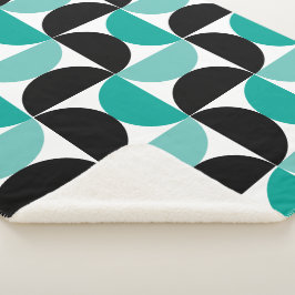 Mittelalter Moderne Schwarz-weiß und prägnant Sherpadecke