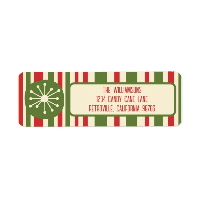 Mittelalter Moderner Atomdot Retro Weihnachten (Vorne)