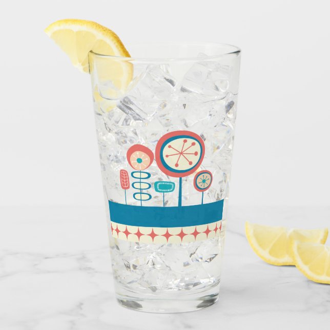 Mittelalter Moderner Frühlingsgarten 2 Glas (Vorderseite Ice)