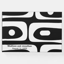 Mittelalter Modernes Retro Piquet Personalisiert Gästebuch