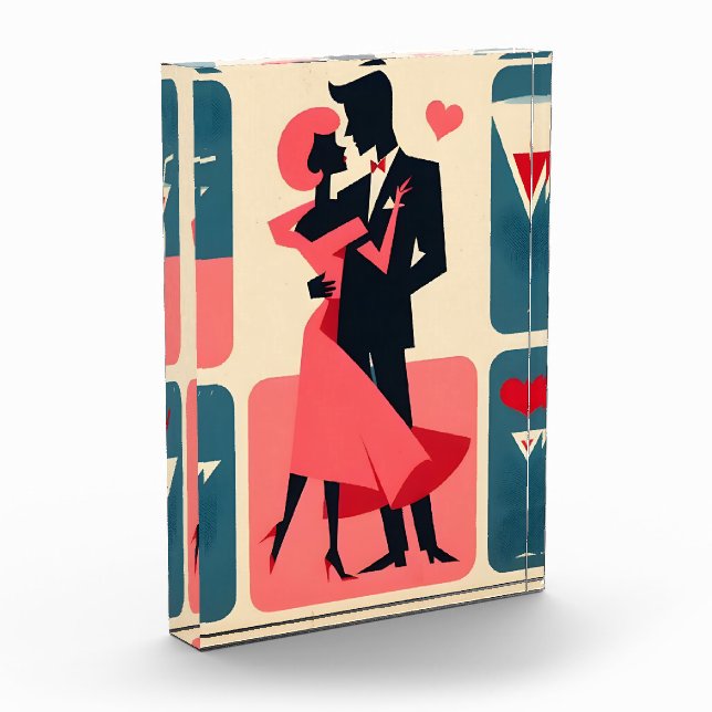 Mittelalter Modernes Valentine Tanzpaket Fotoblock (Links)