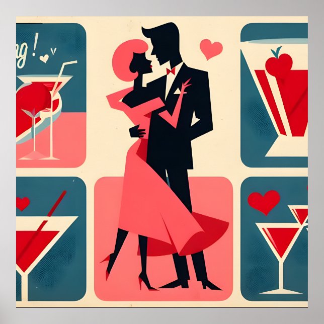 Mittelalter Modernes Valentine Tanzpaket Poster (Vorne)
