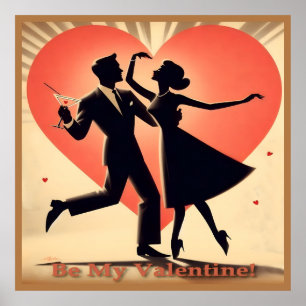 Mittelalter Modernes Valentine Tanzpaket Poster