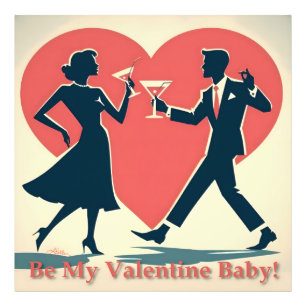 Mittelalter Valentine Modernes Angesagtes Tanzpara Fotodruck