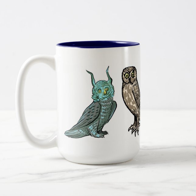 Mittelalter Zweifarbige Tasse (Links)