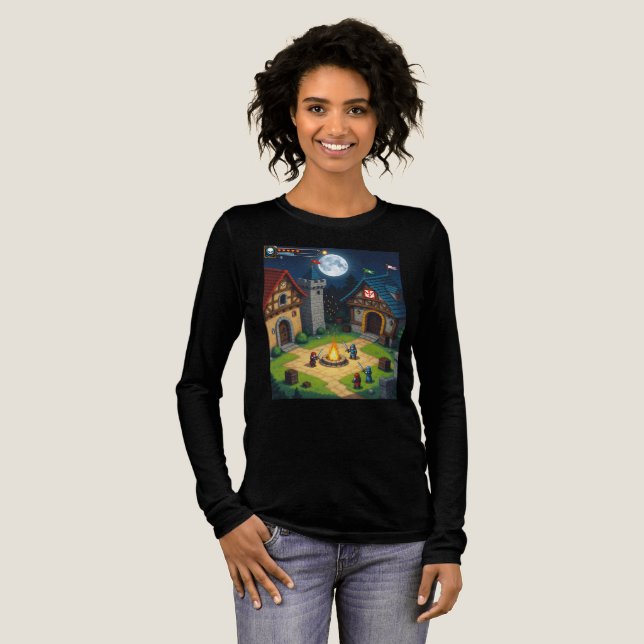 mittelalterlich Tri-Blend shirt (Volle Vorderseite)