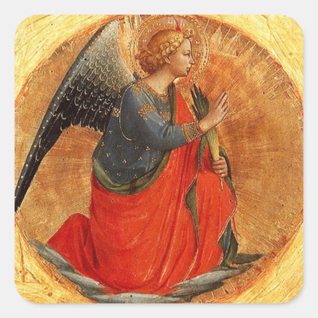 Mittelalterliche Angel Stickers (Vorderseite)