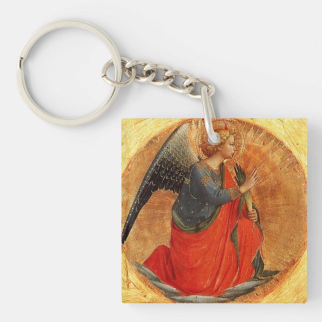 Mittelalterliche Angelkette Schlüsselanhänger (Vorderseite)