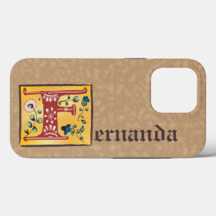 mittelalterliche blorleuchte Letter F Monogramm Case-Mate iPhone Hülle