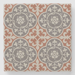 mittelalterliche Blumenkästen Steinuntersetzer