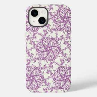mittelalterliche Blumenmuster-Handyhülle Case-Mate iPhone 14 Hülle