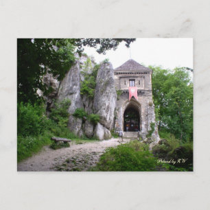 mittelalterliche Burg Postkarte