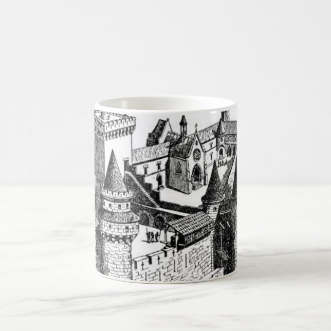 Mittelalterliche Burg Tasse (Mittel)