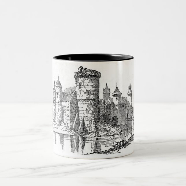 Mittelalterliche Burg Tasse (Mittel)